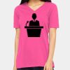 Missy's Relaxed Jersey Short-Sleeve V-Neck T-Shirt Thumbnail