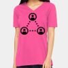 Missy's Relaxed Jersey Short-Sleeve V-Neck T-Shirt Thumbnail