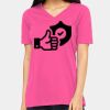 Missy's Relaxed Jersey Short-Sleeve V-Neck T-Shirt Thumbnail