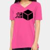 Missy's Relaxed Jersey Short-Sleeve V-Neck T-Shirt Thumbnail