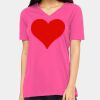 Missy's Relaxed Jersey Short-Sleeve V-Neck T-Shirt Thumbnail