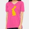 Missy's Relaxed Jersey Short-Sleeve V-Neck T-Shirt Thumbnail