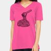 Missy's Relaxed Jersey Short-Sleeve V-Neck T-Shirt Thumbnail