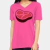 Missy's Relaxed Jersey Short-Sleeve V-Neck T-Shirt Thumbnail