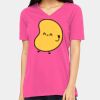 Missy's Relaxed Jersey Short-Sleeve V-Neck T-Shirt Thumbnail