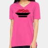 Missy's Relaxed Jersey Short-Sleeve V-Neck T-Shirt Thumbnail