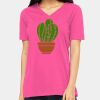 Missy's Relaxed Jersey Short-Sleeve V-Neck T-Shirt Thumbnail