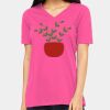 Missy's Relaxed Jersey Short-Sleeve V-Neck T-Shirt Thumbnail