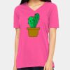 Missy's Relaxed Jersey Short-Sleeve V-Neck T-Shirt Thumbnail