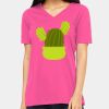 Missy's Relaxed Jersey Short-Sleeve V-Neck T-Shirt Thumbnail