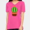 Missy's Relaxed Jersey Short-Sleeve V-Neck T-Shirt Thumbnail