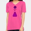 Missy's Relaxed Jersey Short-Sleeve V-Neck T-Shirt Thumbnail