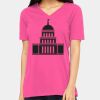 Missy's Relaxed Jersey Short-Sleeve V-Neck T-Shirt Thumbnail