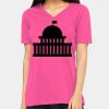 Missy's Relaxed Jersey Short-Sleeve V-Neck T-Shirt Thumbnail