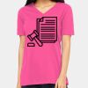 Missy's Relaxed Jersey Short-Sleeve V-Neck T-Shirt Thumbnail