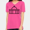 Missy's Relaxed Jersey Short-Sleeve V-Neck T-Shirt Thumbnail