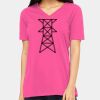 Missy's Relaxed Jersey Short-Sleeve V-Neck T-Shirt Thumbnail