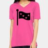Missy's Relaxed Jersey Short-Sleeve V-Neck T-Shirt Thumbnail