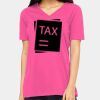 Missy's Relaxed Jersey Short-Sleeve V-Neck T-Shirt Thumbnail