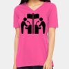Missy's Relaxed Jersey Short-Sleeve V-Neck T-Shirt Thumbnail