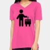 Missy's Relaxed Jersey Short-Sleeve V-Neck T-Shirt Thumbnail