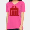 Missy's Relaxed Jersey Short-Sleeve V-Neck T-Shirt Thumbnail
