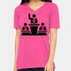 Missy's Relaxed Jersey Short-Sleeve V-Neck T-Shirt Thumbnail
