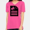 Missy's Relaxed Jersey Short-Sleeve V-Neck T-Shirt Thumbnail