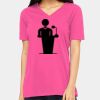 Missy's Relaxed Jersey Short-Sleeve V-Neck T-Shirt Thumbnail