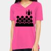 Missy's Relaxed Jersey Short-Sleeve V-Neck T-Shirt Thumbnail