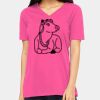 Missy's Relaxed Jersey Short-Sleeve V-Neck T-Shirt Thumbnail