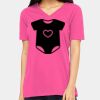 Missy's Relaxed Jersey Short-Sleeve V-Neck T-Shirt Thumbnail