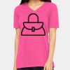 Missy's Relaxed Jersey Short-Sleeve V-Neck T-Shirt Thumbnail
