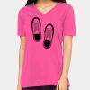 Missy's Relaxed Jersey Short-Sleeve V-Neck T-Shirt Thumbnail