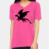 Missy's Relaxed Jersey Short-Sleeve V-Neck T-Shirt Thumbnail