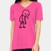 Missy's Relaxed Jersey Short-Sleeve V-Neck T-Shirt Thumbnail