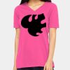 Missy's Relaxed Jersey Short-Sleeve V-Neck T-Shirt Thumbnail