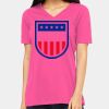 Missy's Relaxed Jersey Short-Sleeve V-Neck T-Shirt Thumbnail