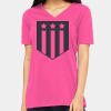 Missy's Relaxed Jersey Short-Sleeve V-Neck T-Shirt Thumbnail