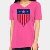 Missy's Relaxed Jersey Short-Sleeve V-Neck T-Shirt Thumbnail