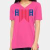 Missy's Relaxed Jersey Short-Sleeve V-Neck T-Shirt Thumbnail