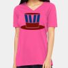 Missy's Relaxed Jersey Short-Sleeve V-Neck T-Shirt Thumbnail