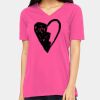 Missy's Relaxed Jersey Short-Sleeve V-Neck T-Shirt Thumbnail