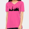 Missy's Relaxed Jersey Short-Sleeve V-Neck T-Shirt Thumbnail