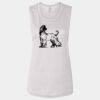 Ladies' Bella Flowy Scoop Muscle Tank Thumbnail