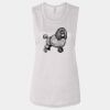 Ladies' Bella Flowy Scoop Muscle Tank Thumbnail