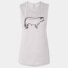 Ladies' Bella Flowy Scoop Muscle Tank Thumbnail