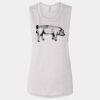 Ladies' Bella Flowy Scoop Muscle Tank Thumbnail