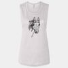 Ladies' Bella Flowy Scoop Muscle Tank Thumbnail