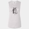 Ladies' Bella Flowy Scoop Muscle Tank Thumbnail